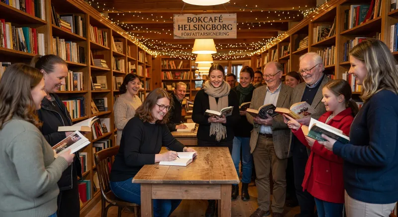 author signing helsingborg