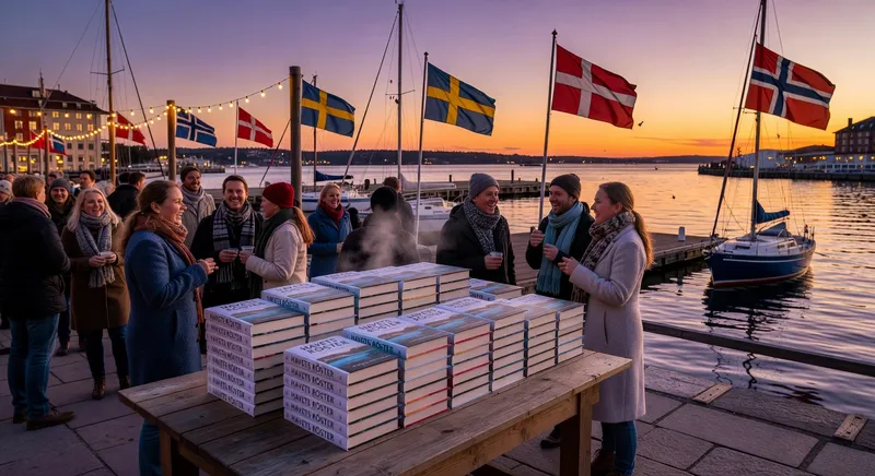 book launch helsingborg harbor